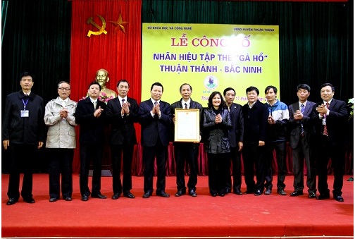 Gà Hồ Thuận Thành Bắc Ninh thành nhãn hiệu hàng hóa được bảo hộ