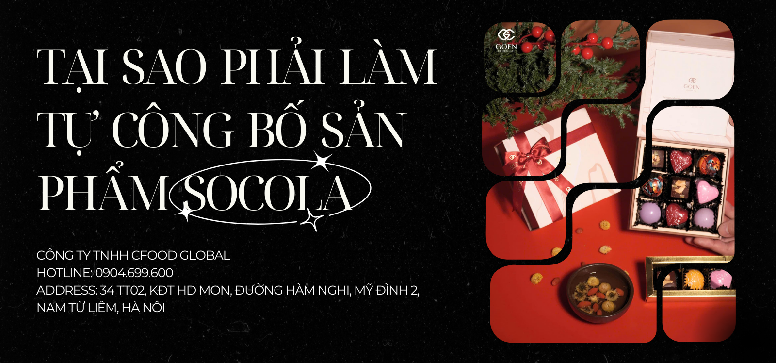 TẠI SAO PHẢI LÀM TỰ CÔNG BỐ SẢN PHẨM SOCOLA?