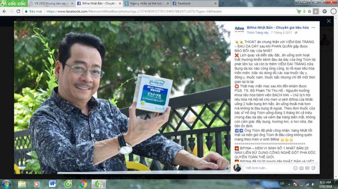  Ông trùm Phan Quân khỏi bệnh nhờ 