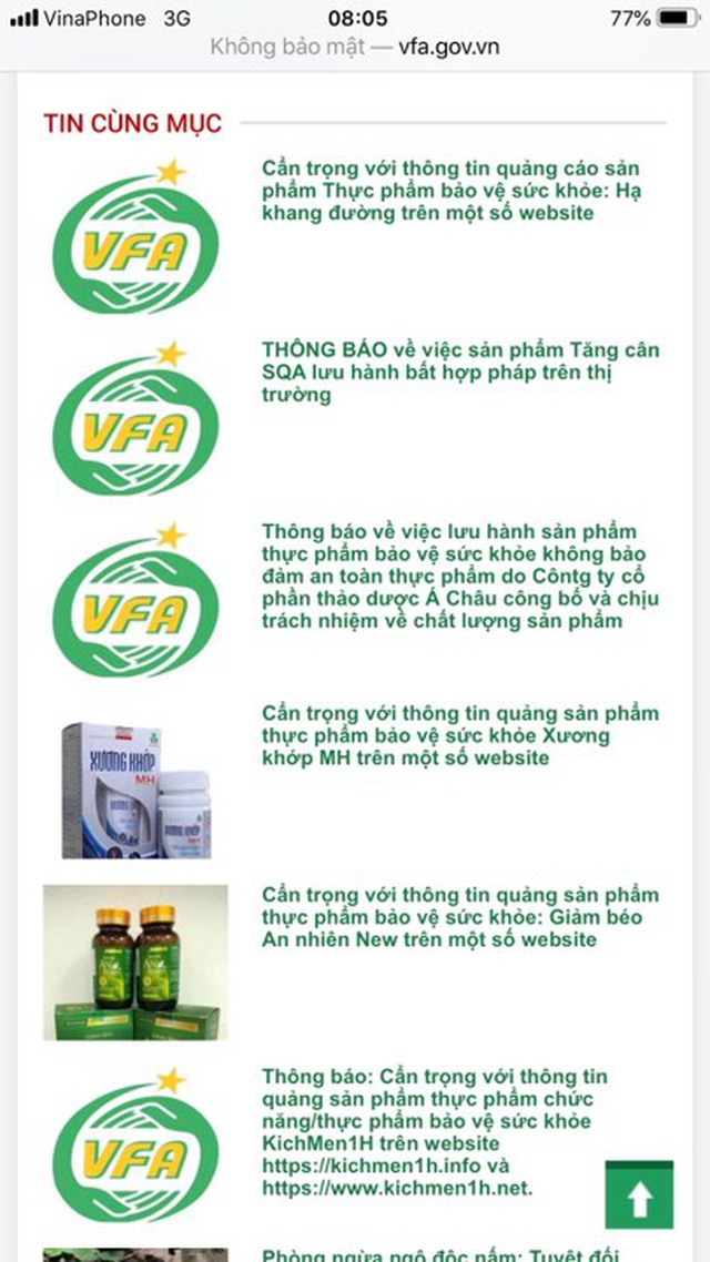 Nổ công dụng thực phẩm chức năng trên mạng xã hội: Bất lực truy tìm “chính chủ” quảng cáo - 1