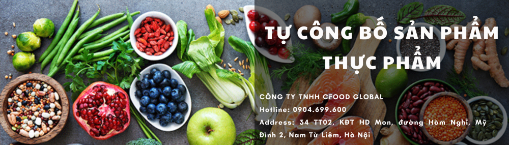 TỰ CÔNG BỐ SẢN PHẨM THỰC PHẨM